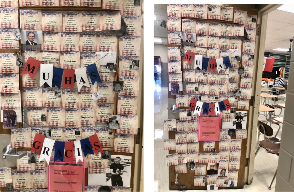 veterans display
