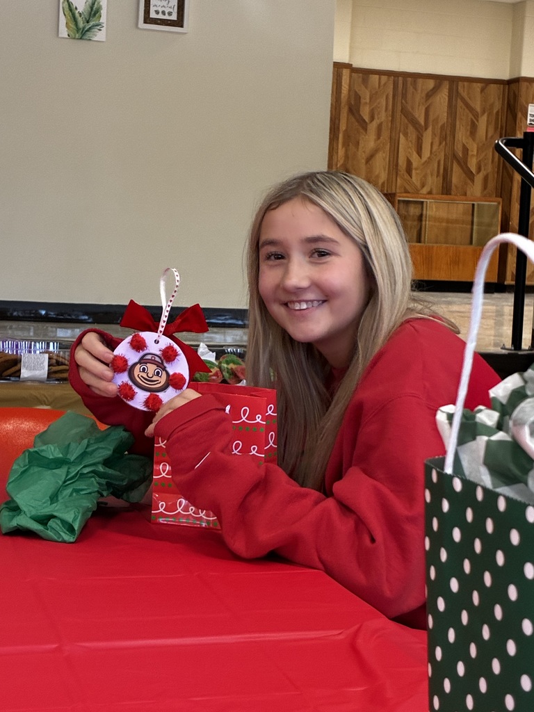 Students display handmade holiday wellness projects