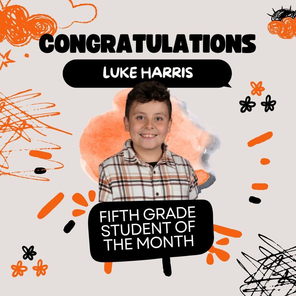 Student of the Month 5th January