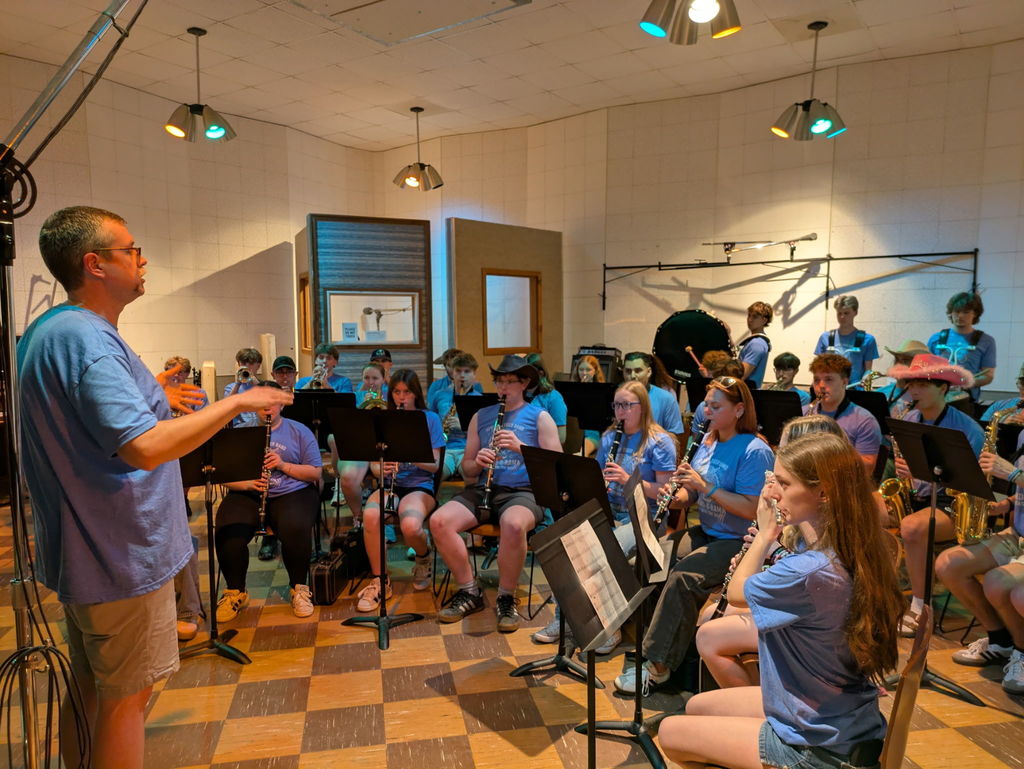 Band Visits Studio B During Tennessee Trip