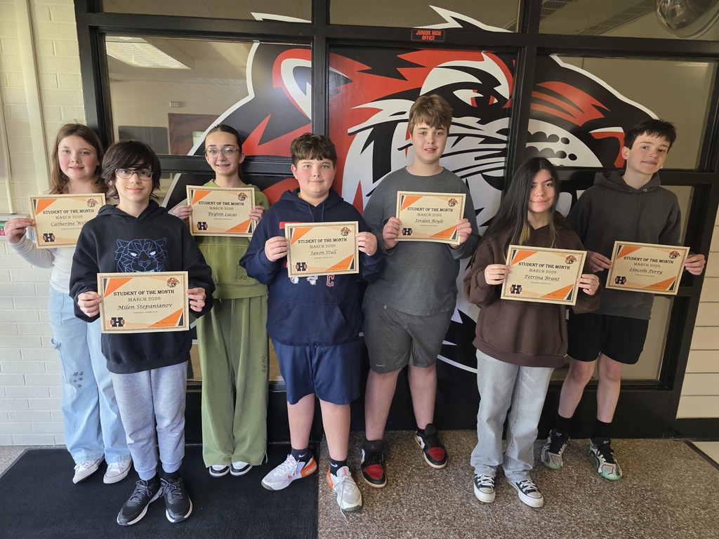 Howland Junior High has announced its Students of the Month, recognizing students for their effort, behavior and commitment to their schoolwork. As part of the recognition, students were treated to Arby’s!