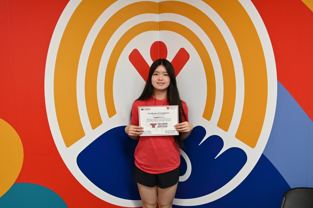 Evan Neely and Sapphire Lin participate in the Tressel Institute’s 2026 Summer Leadership Institute at Youngstown State University.