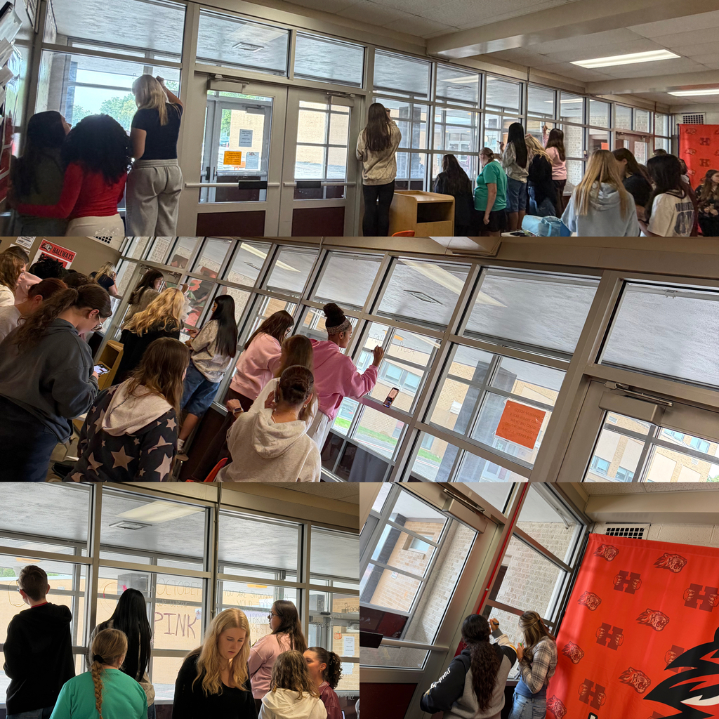 Students in Health, Safety and Wellness decorated the windows with encouraging messages and colorful fall images. A fun way to brighten the school while spreading a little positivity!