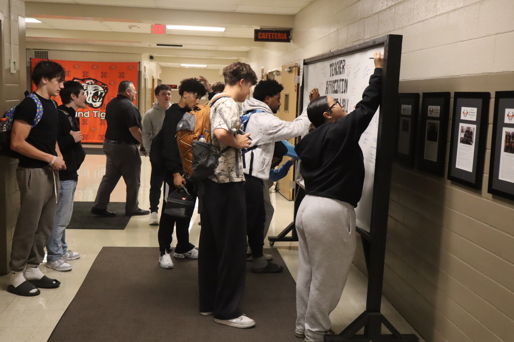 Howland High School FCCLA members participate in National Be a Teacher Day activities, recognizing teachers and encouraging interest in education careers.