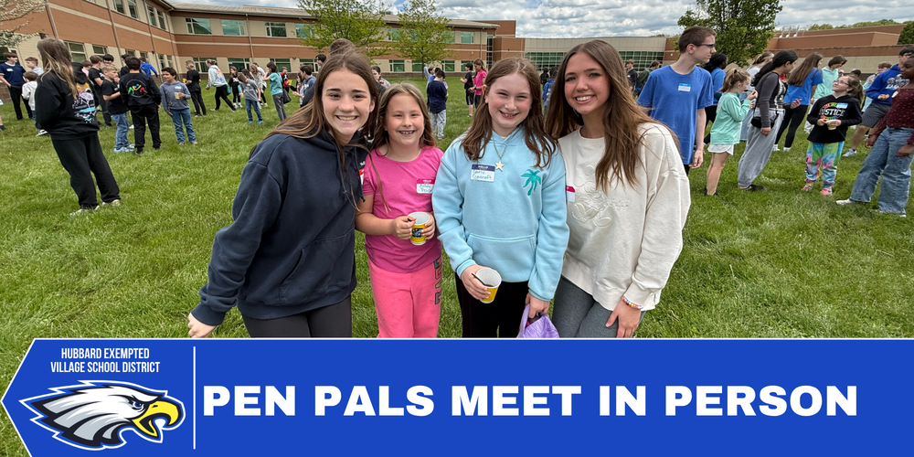 Hubbard Middle School and Elementary Students Meet Their Pen Pals in Person