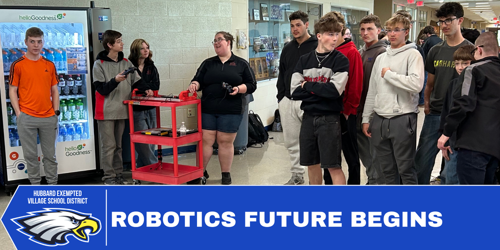 LaBrae Robotics Team Helps Launch New Hubbard Robotics Program