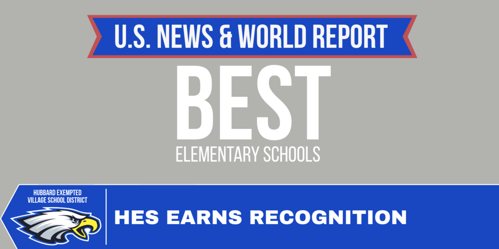 Hubbard Elementary School is recognized in the 2027 U.S. News Best Elementary Schools rankings, placing No. 390 among Ohio elementary schools.