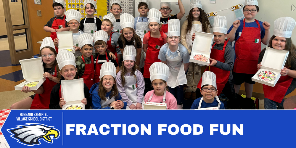 hands on lesson with pizza and fractions