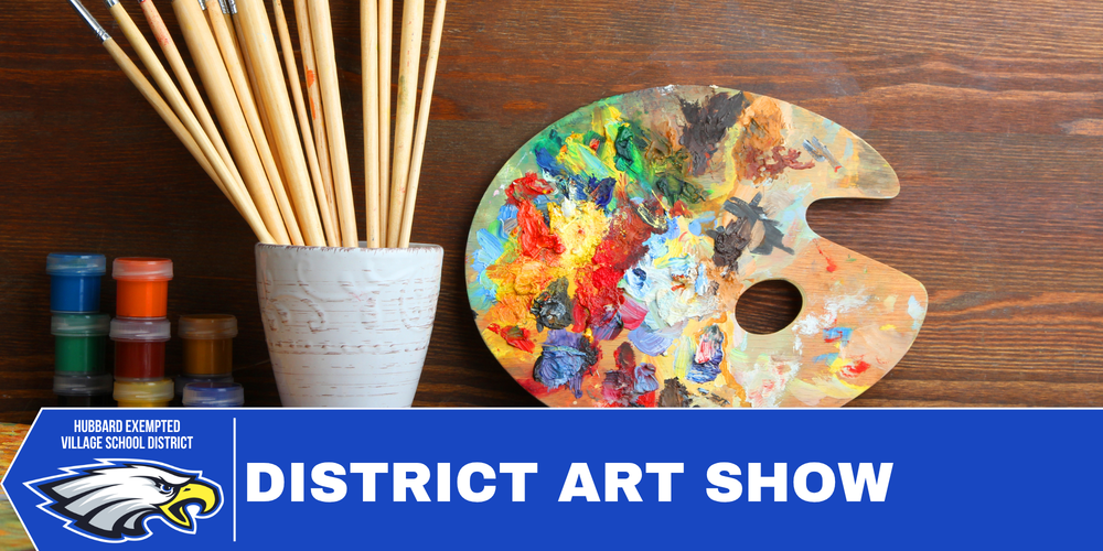 Student artwork displayed 