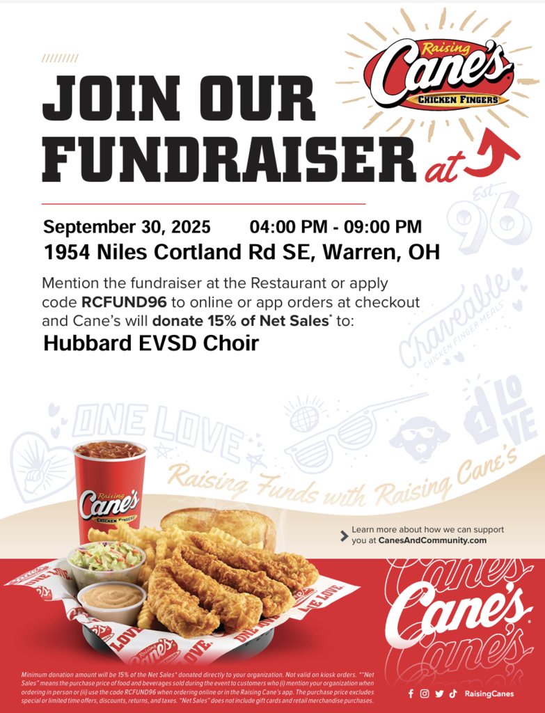 raising canes fundraiser