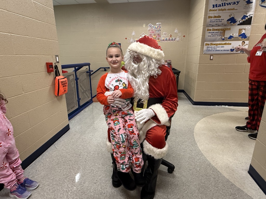 santa visits hes