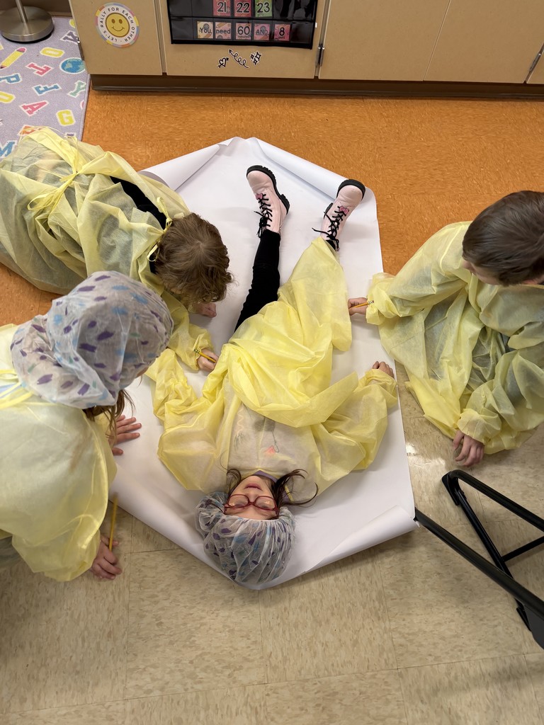 dr. geisler visits 2nd grade room