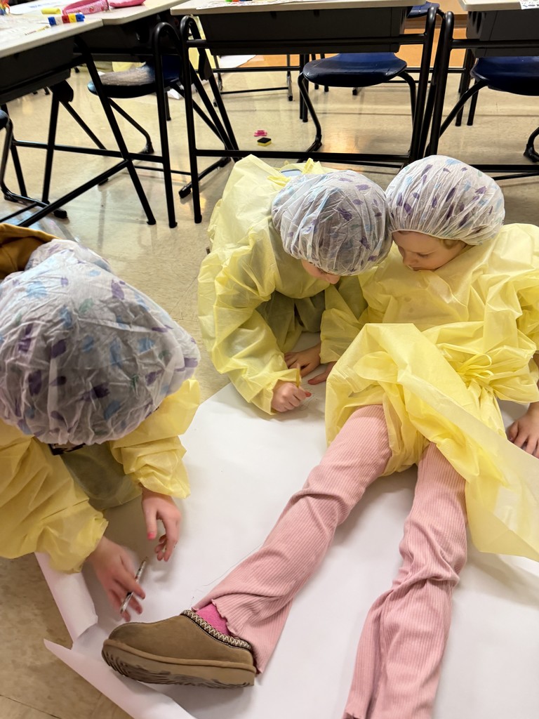 dr. geisler visits 2nd grade room