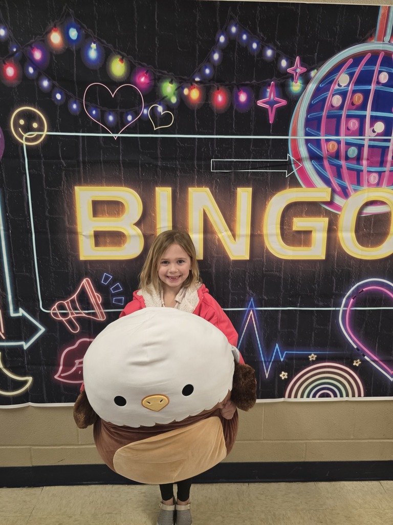 Families playing bingo together