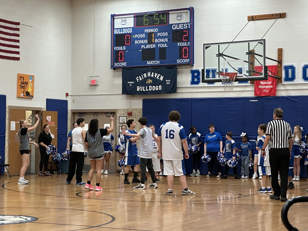 hubbard basketball game vs fairhaven