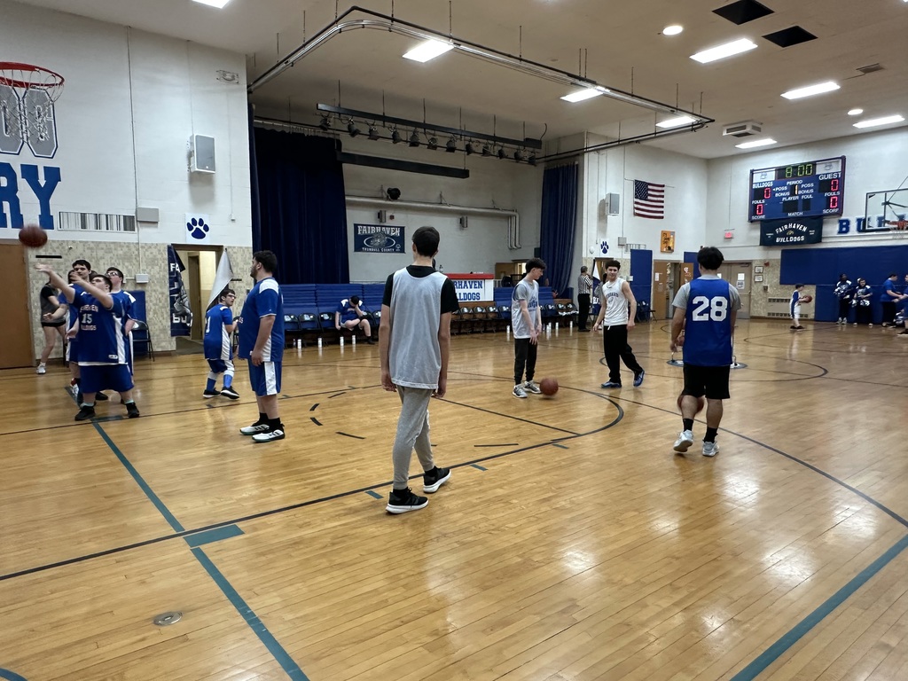 hubbard basketball game vs fairhaven