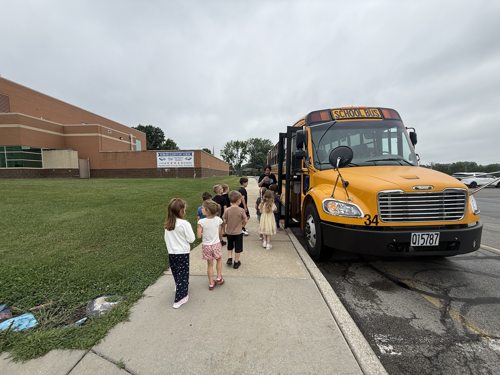 Photo collage showing future kindergarten students participating in Success by Six at Hubbard Schools, engaged in learning activities and preparing for the start of kindergarten.