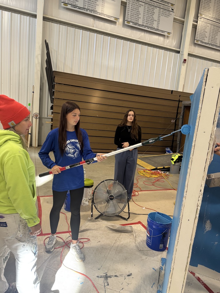 Hubbard students explore interactive exhibits at the Mahoning Valley Skilled Trades Expo at the Canfield Fairgrounds.