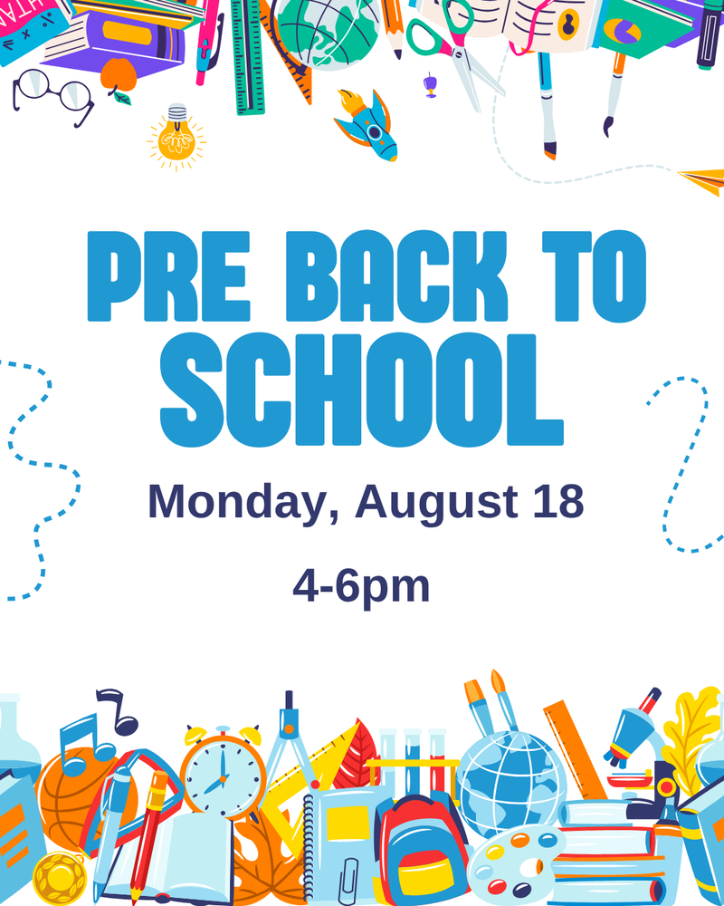 Pre Back to School Night