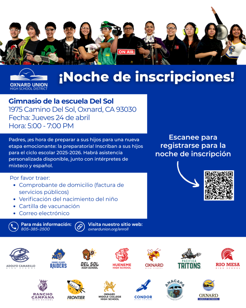 OUHSD Spanish Enrollemnt Flyer