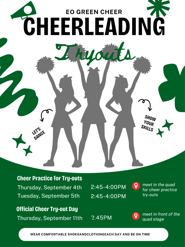Cheer Team Practice and Tryouts