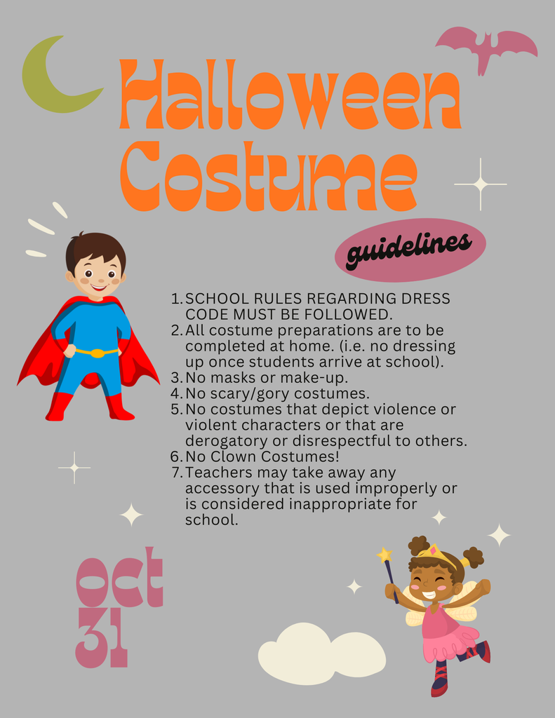 Halloween Guidelines English
