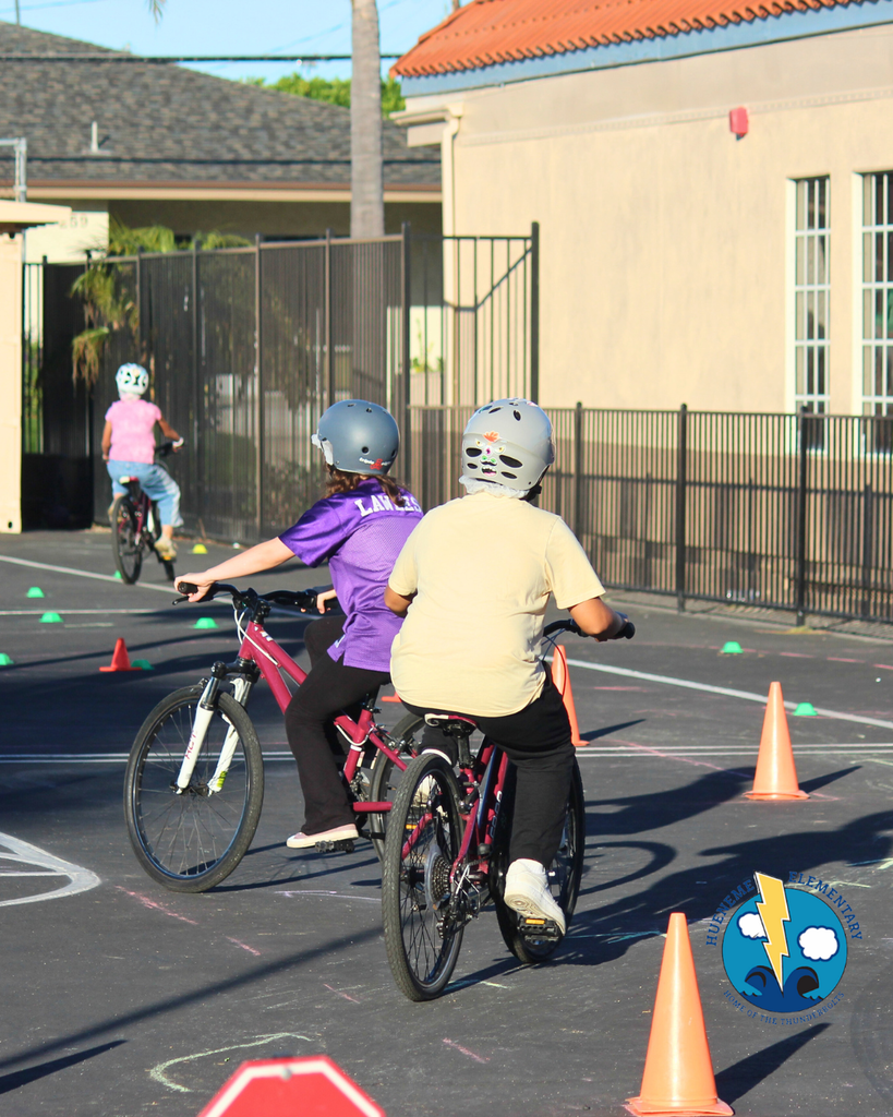 kids riding bikes