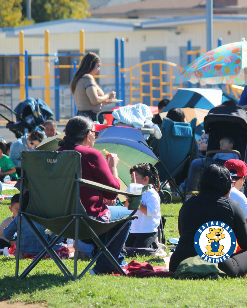 families at the picnic