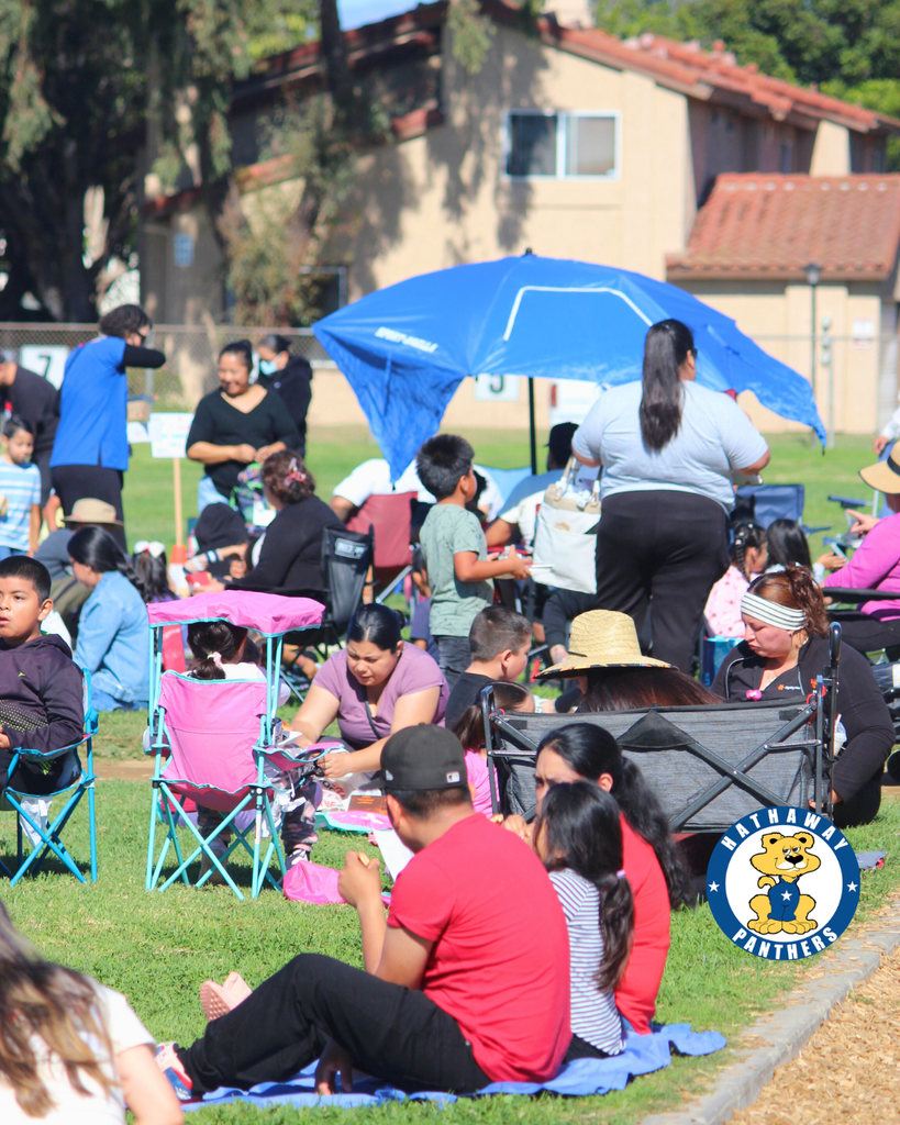 families at the picnic