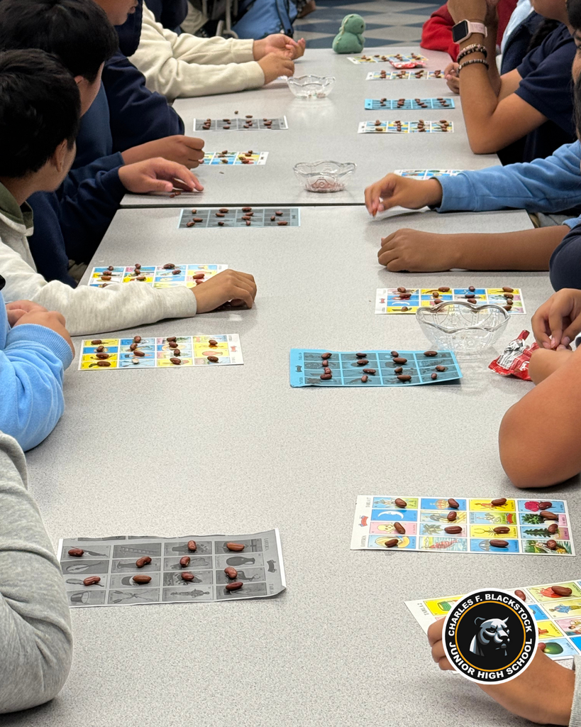 6th grader playing bingo