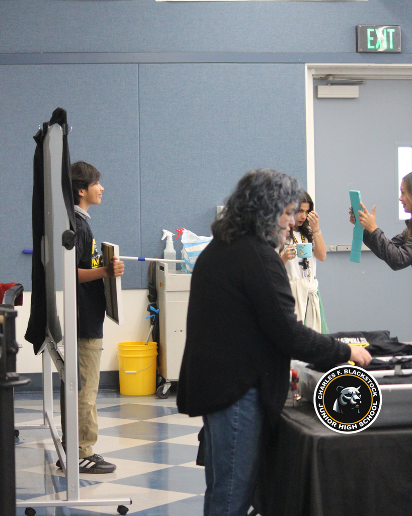 student posing accomplished