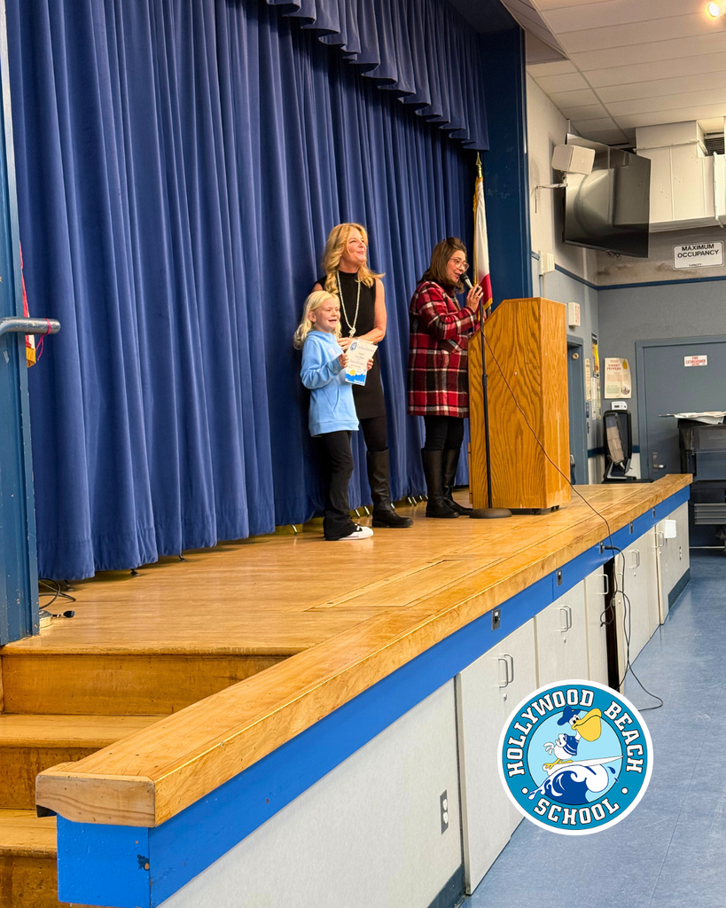 kids accepting trimester awards 