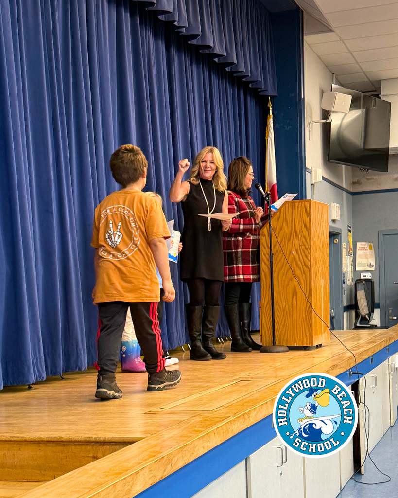 kids accepting trimester awards 