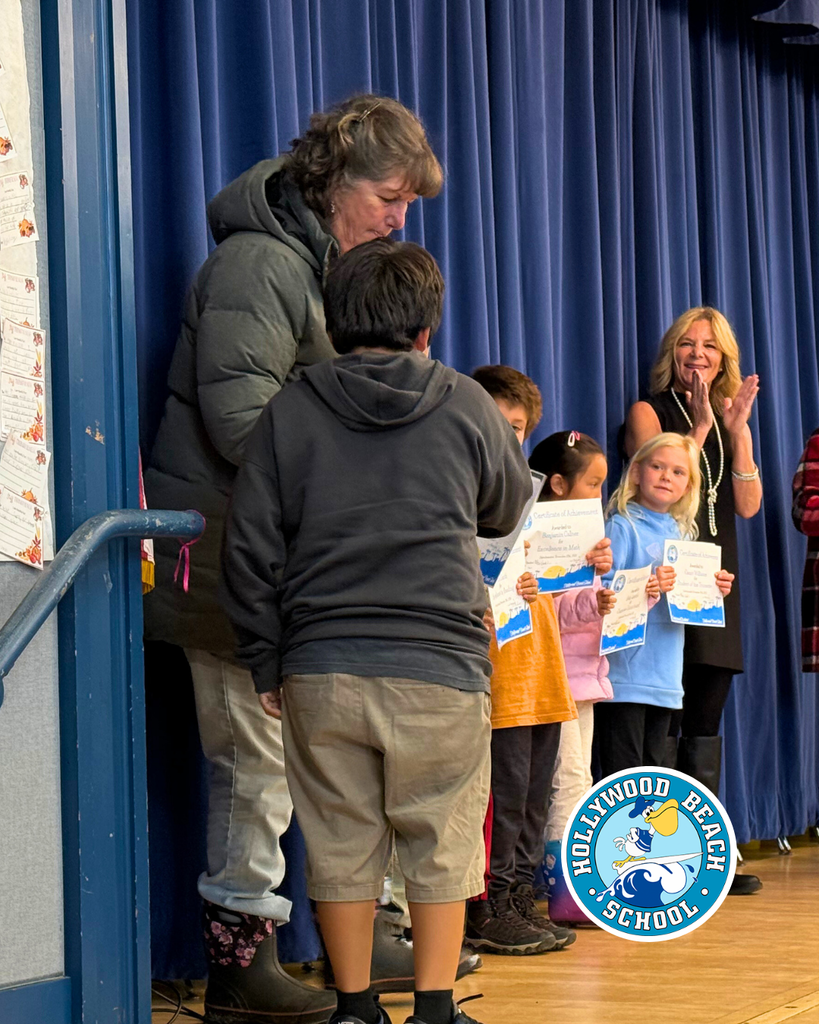 kids accepting trimester awards 
