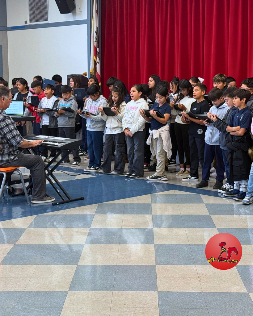 kids performing at event