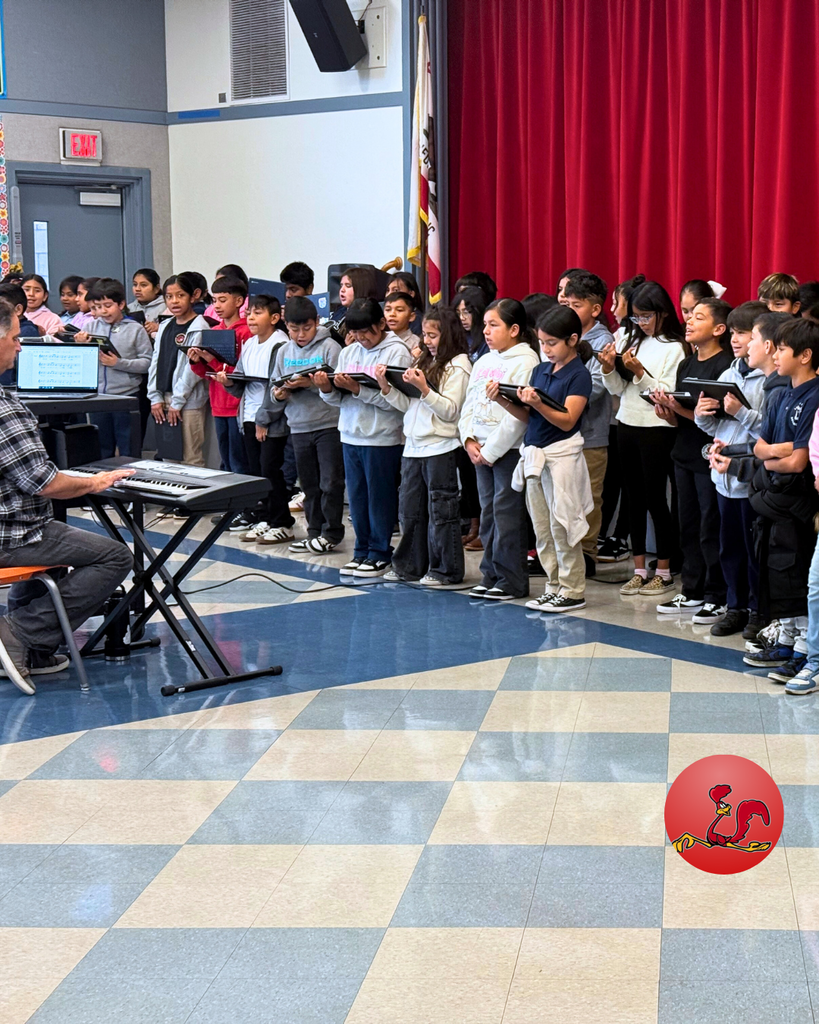 kids performing at event