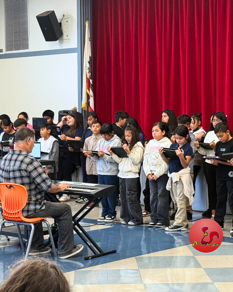 kids performing at event