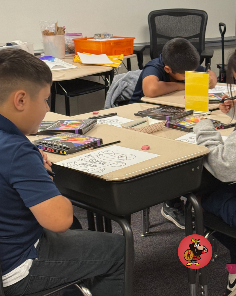 students in class working on soda pop  project