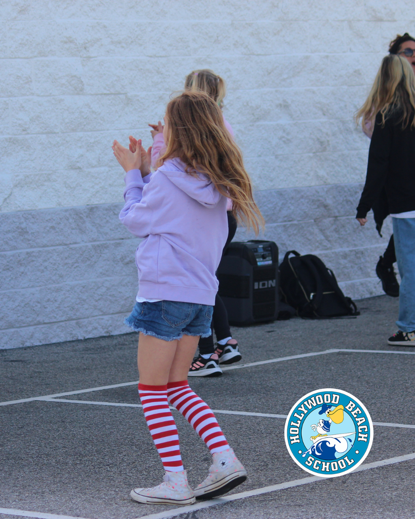 Ms.Jenna teaching line dancing to Ms. Thompson's 5th grade class.  