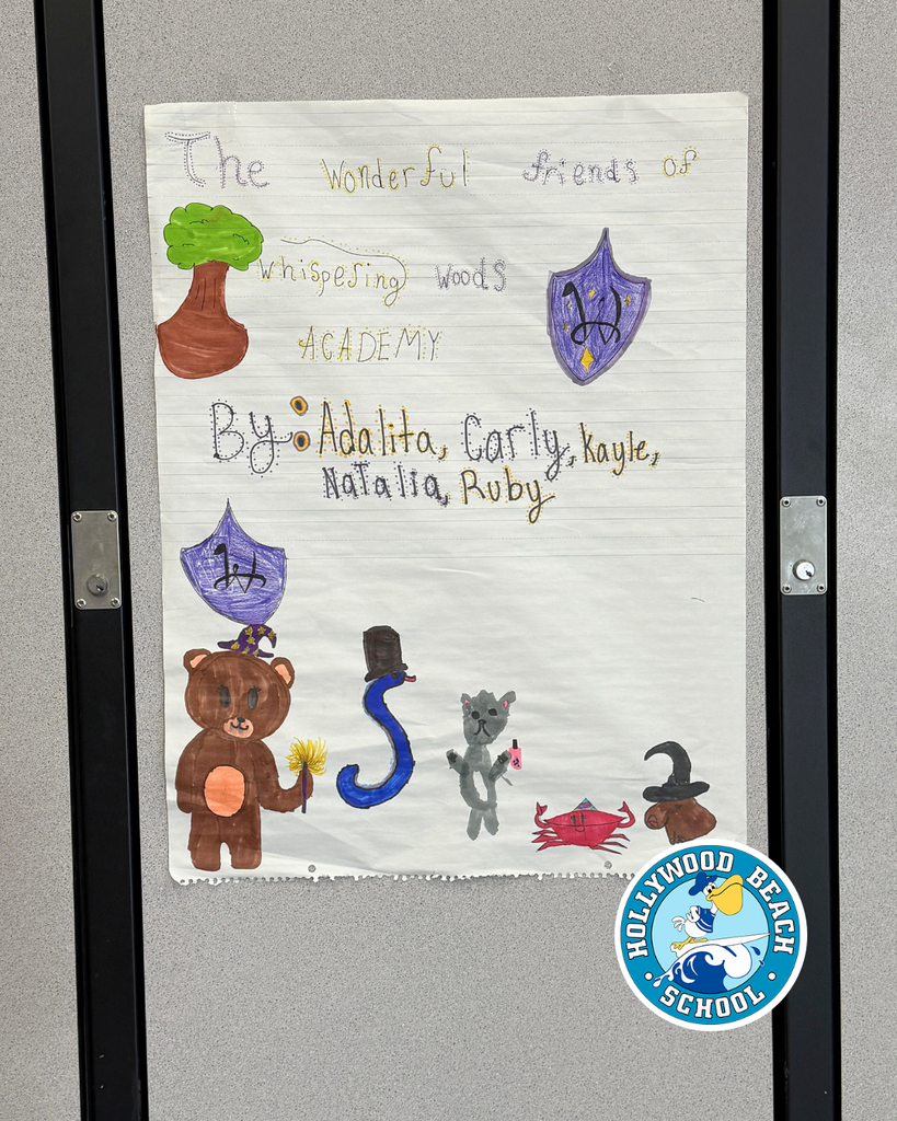 6th graders wrote and illustrated their own original books and read them to the lower grade students