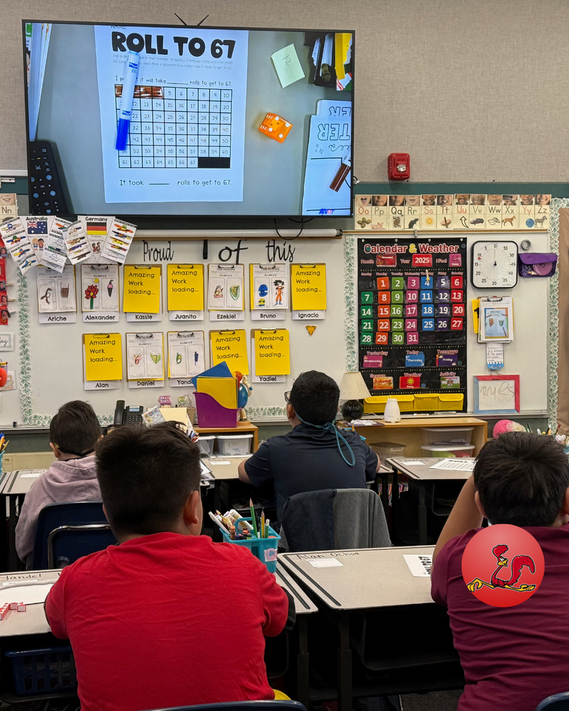 4th and 5th graders celebrated 67 days of school