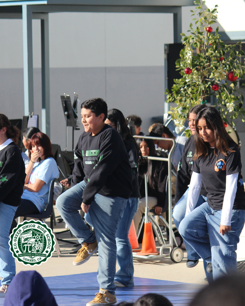 students and teachers gather for Recognition Rally