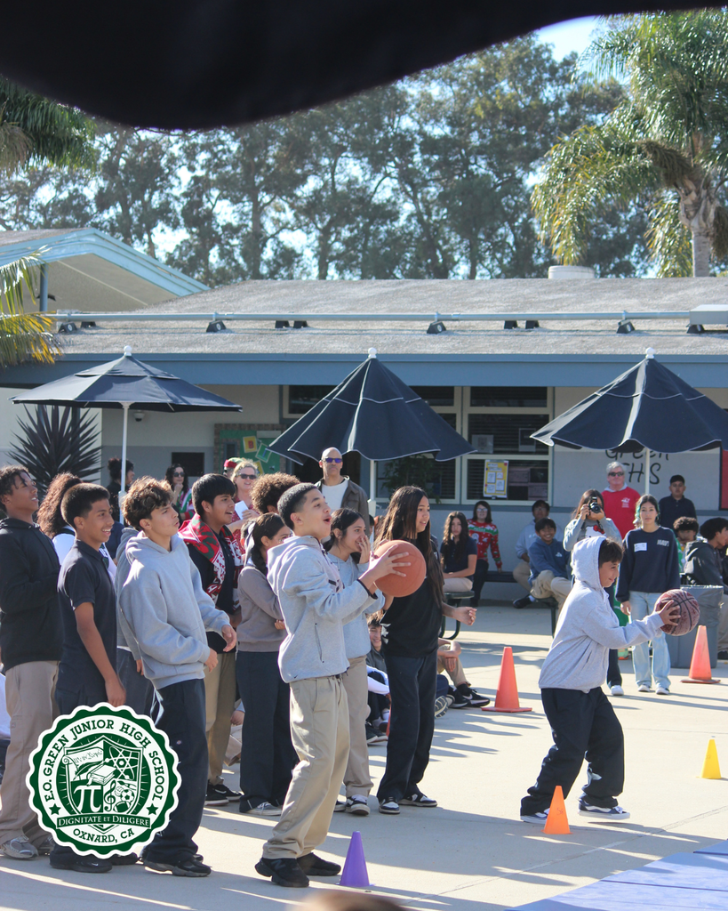 students and teachers gather for Recognition Rally