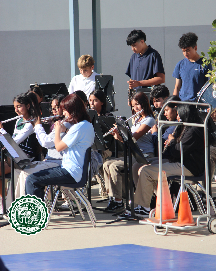 students and teachers gather for Recognition Rally