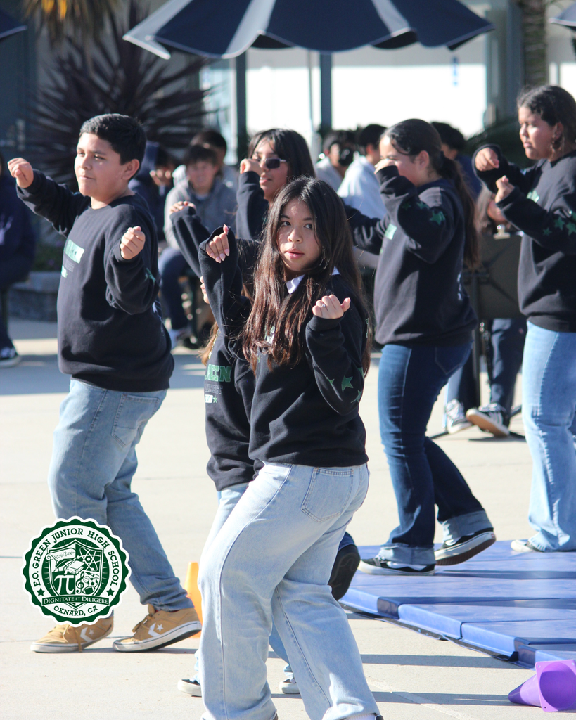 students and teachers gather for Recognition Rally