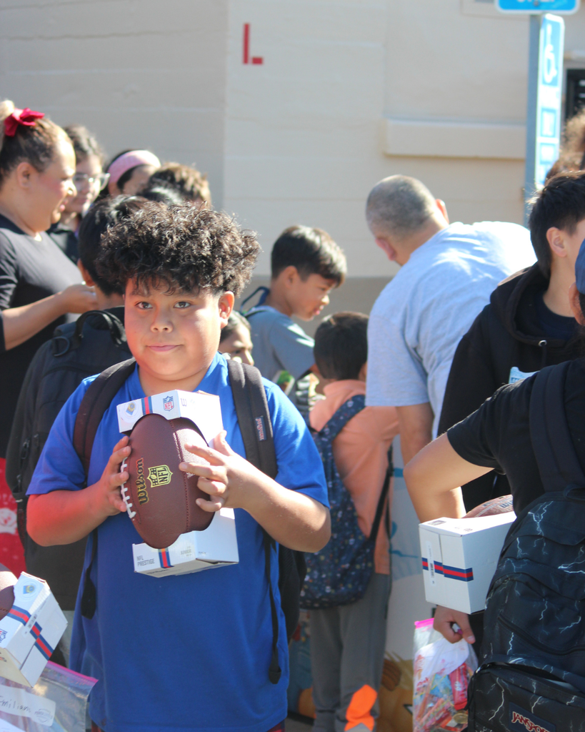 students getting their sports balls