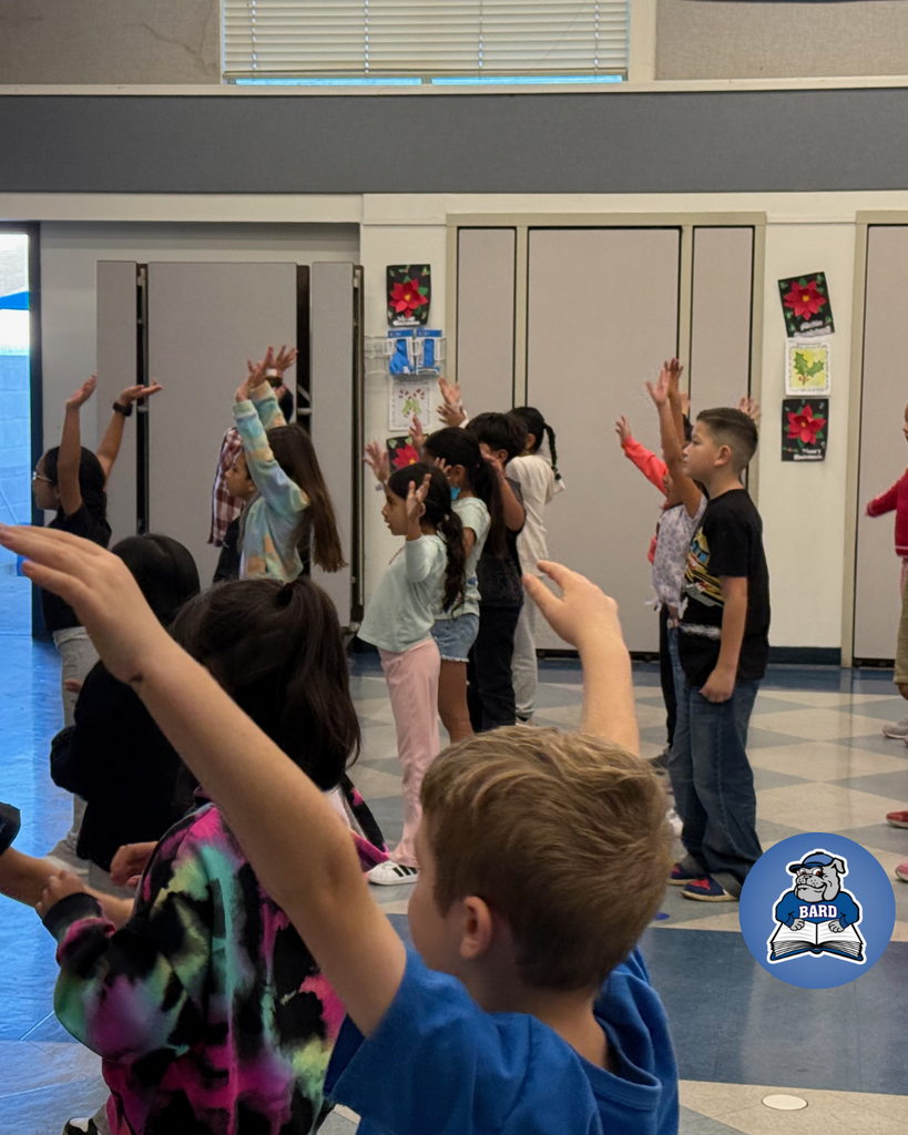 Students at dance practice