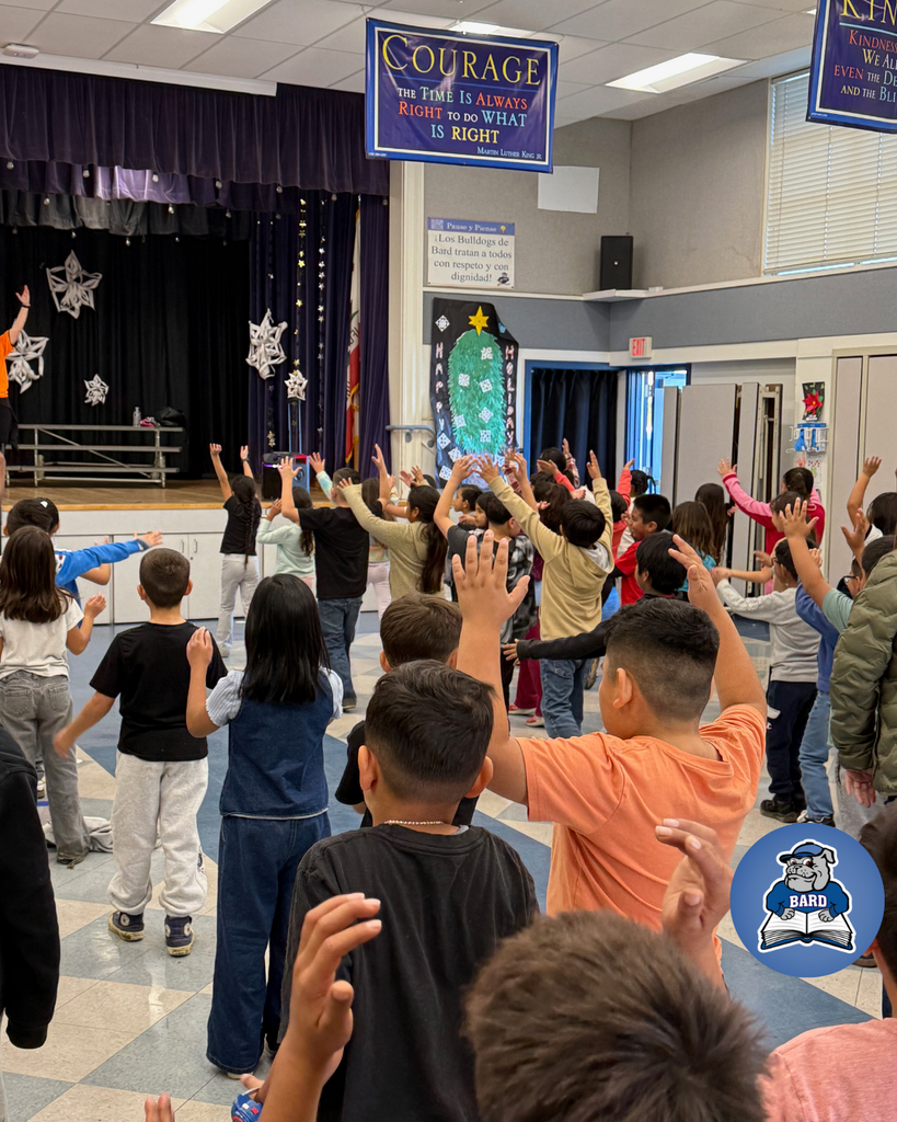 Students at dance practice