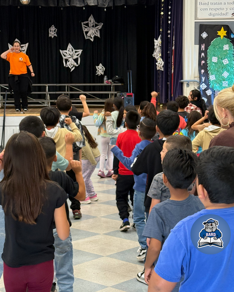 Students at dance practice