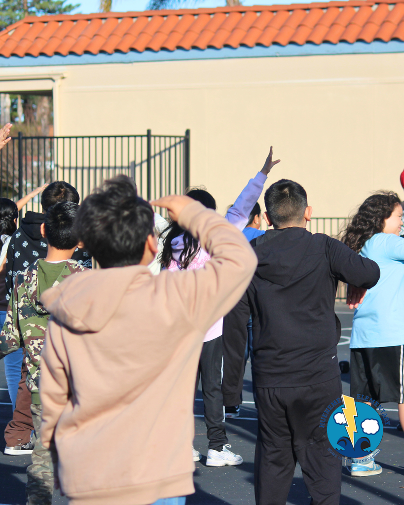 students practicing for upcoming performance